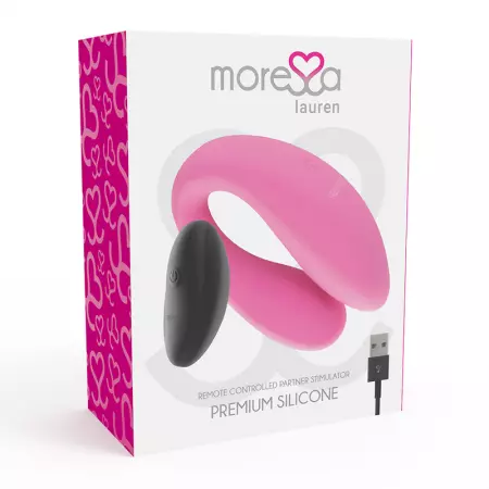 MORESSA - STIMULATEUR  TÉLÉCOMMANDE LAUREN POUR COUPLES