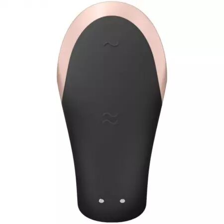 SATISFYER - VIBRATEUR DOUBLE LOVE LUXURY PARTNER NOIR