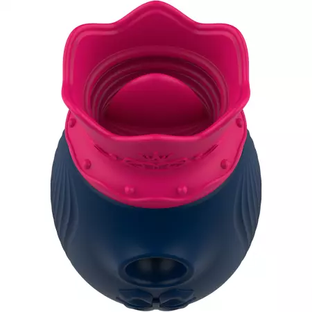 INTENSE - STIMULATEUR CLIT 10 FRÉQUENCES DE LÉCHAGE ET D''ASPIRATION - BLEU