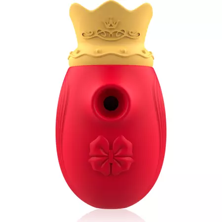 INTENSE - STIMULATEUR CLIT 10 FRÉQUENCES DE LÉCHAGE ET D''ASPIRATION - ROUGE