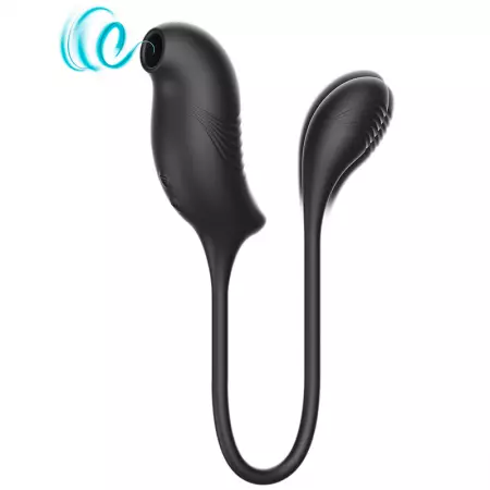 IBIZA - STIMULATEUR AVEC ASPIRATION MAGIQUE DU CLITORIS ET VIBRATION