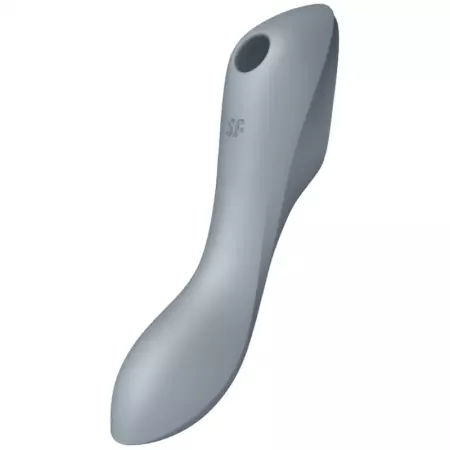SATISFYER - STIMULATEUR ET VIBRATEUR CURVY TRINITY 3 GRIS