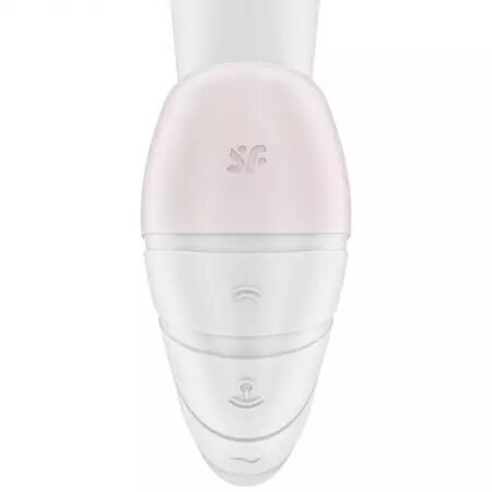 SATISFYER - SUPERNOVA AIR PULSE STIMULATEUR ET VIBRATION BLANC
