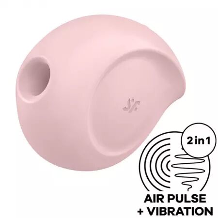 SATISFYER - STIMULATEUR ET VIBRATEURSUGAR RUSH AIR PULSE ROSE
