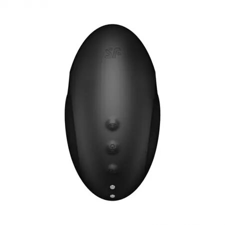 SATISFYER - STIMULATEUR ET VIBRATEUR VULVA LOVER 3 NOIR