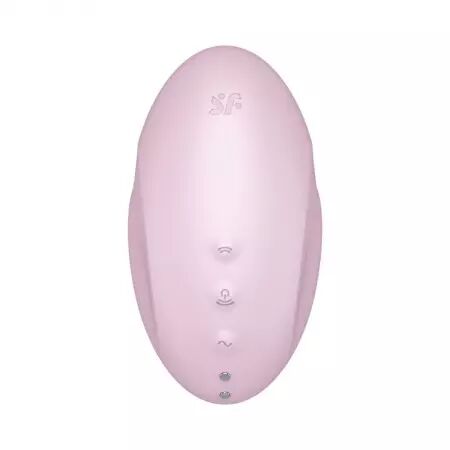 SATISFYER - STIMULATEUR ET VIBRATEUR VULVA LOVER 3 ROSE