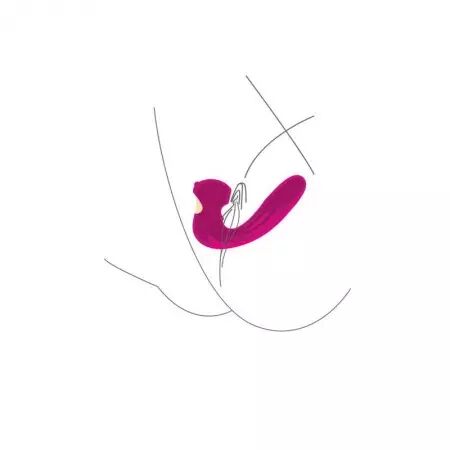 XOCOON - STIMULATEUR CELESTIAL LOVE VIBE FUCHSIA