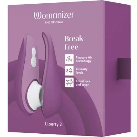 WOMANIZER - LIBERTY 2 STIMULATEUR & VENTOUSE CLITORIS VIOLET