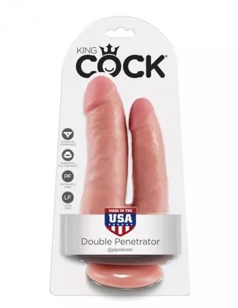 KING COCK - DOUBLE PÉNÉTRATEUR CHAIR
