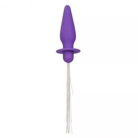 CALEXOTICS - SOUTHERN LIGHTS LIGHT UP PLUG ANAL10 VIBRATIONS SILICONE VIOLET
