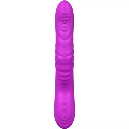 ARMONY - VIBRATEUR MULTIFONCTION ANGELIA AVEC LANGUE STIMULANTE EFFET CHALEUR VIOLET