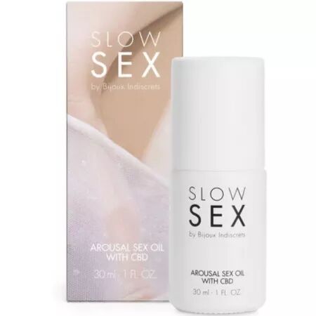 BIJOUX - SLOW SEX HUILE DE MASSAGE SEXUEL AU CBD 30 ML