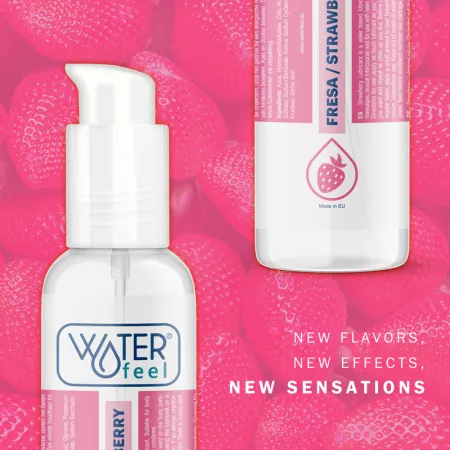 WATERFEEL - LUBRIFIANT À BASE D'EAU DE FRAISE 175 ML