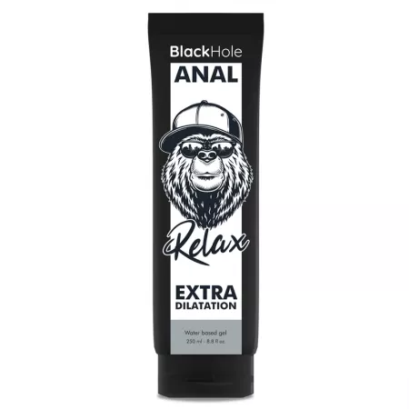 BLACK HOLE - GEL A BASE D''EAU DILATATION ANALE 250 ML