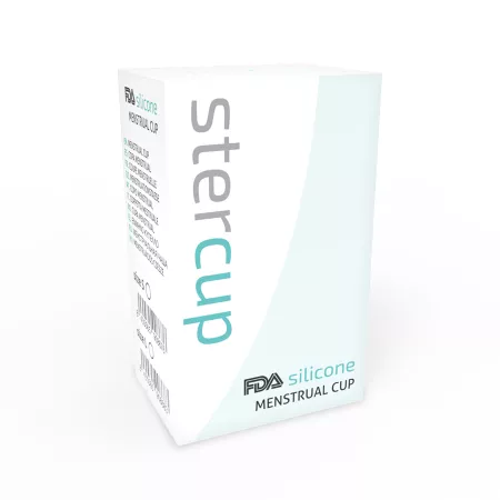 STERCUP - COUPE MENSTRUELLE EN SILICONE FDA ROSE - TAILLE L