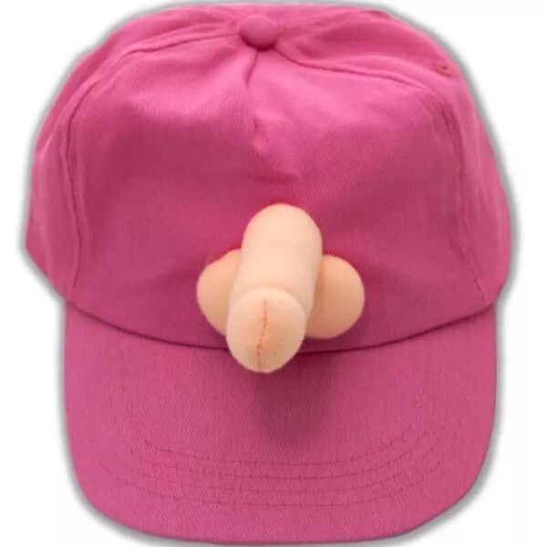 DIABLO PICANTE - CASQUETTE ROSE AVEC P�NIS