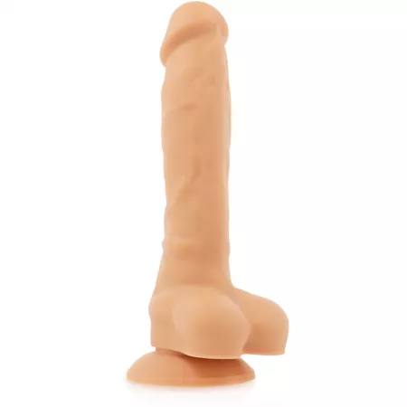 COCK MILLER - HARNAIS + COCKSIL ARTICULABLE DENSITÉ SILICONE 18 CM