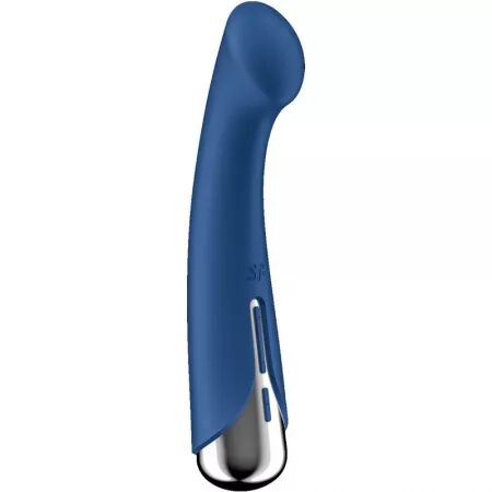 SATISFYER - SPINNING G-SPORT 1 VIBRATEUR ROTATOR BLEU