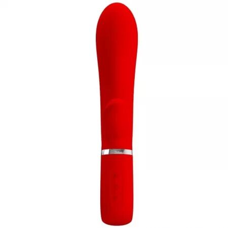 PRETTY LOVE - VIBRATEUR MULTIFONCTION G-SPOT THOMAS ROUGE
