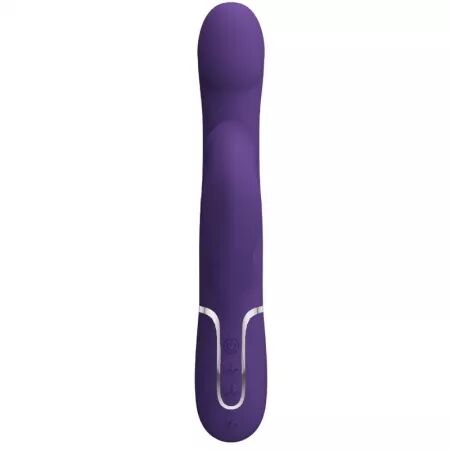 PRETTY LOVE - ZALIN PERLES VIBRATEUR LAPIN 4 EN 1 VIOLET