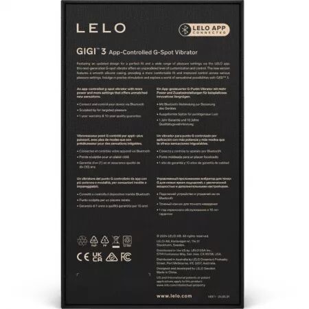 LELO - GIGI? 3 VIBRATEUR POINT G ROSE