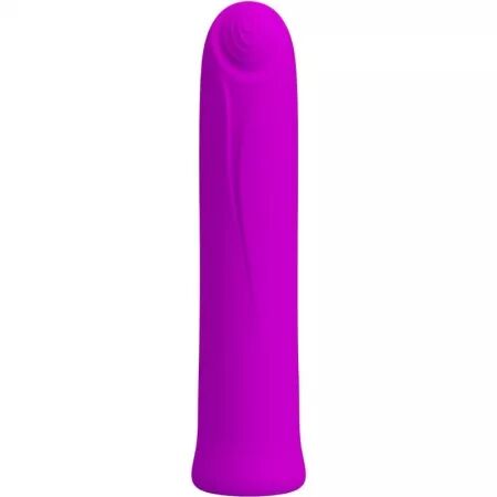 PRETTY LOVE - VIBRATEUR CURTIS MINI SUPER POWER 12 VIBRATIONS EN SILICONE VIOLETTE