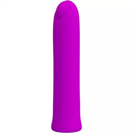 PRETTY LOVE - VIBRATEUR CURTIS MINI SUPER POWER 12 VIBRATIONS EN SILICONE VIOLETTE