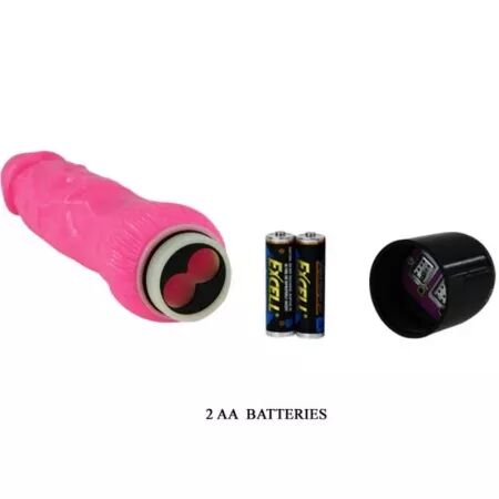 BAILE - VIBRATEUR RÉALISTE SEXE COLORÉ ROSE 24 CM