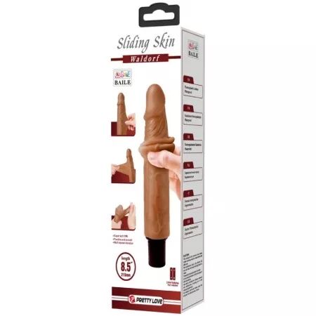 PRETTY LOVE - WALDORF VIBRATEUR RÉALISTE 18 CM -O- 4 CM