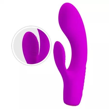 PRETTY LOVE - VIBRATEUR RECHARGEABLE TIM PURPLE