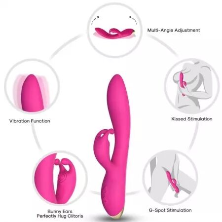 ARMONY - BONNIE VIBRATEUR LAPIN FUCHSIA