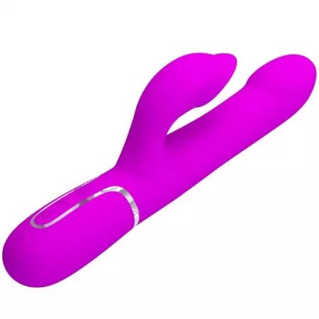PRETTY LOVE - VIBRATEUR RABBIT PERLES VIOLET