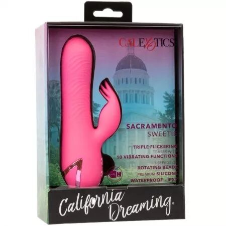 CALEXOTICS - SACRAMENTO SWEETIE VIBRATEUR LAPIN ROSE PAR CALIFORNIA DREAMING