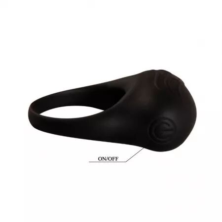 PRETTY LOVE - BERTRAM ANNEAU VIBRATEUR NOIR