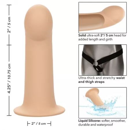 CALEXOTICS - EXTENSION PERFORMANCE MAXX AVEC HARNAIS PEAU CLAIRE