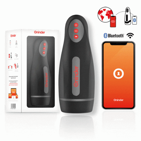 ONINDER - MASTURBATEUR MASCULIN RECHARGEABLE SEOUL 10 VITESSES - APPLICATION GRATUITE