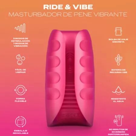 DUREX - MASTURBATEUR VIBRATEUR TOY RIDE & VIBE
