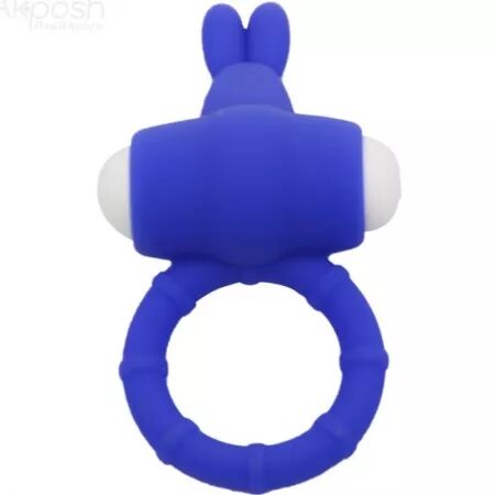 ARMONY - MS BUNNY ANNEAU VIBRATEUR SILICONE BLEU