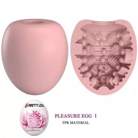 PRETTY LOVE - MASTURBATEUR POUR HOMME OEUF ROSE