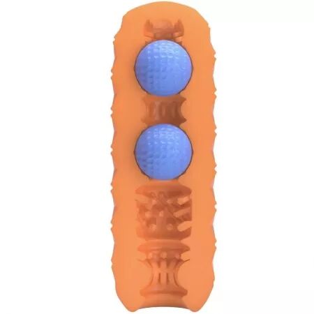 PRETTY LOVE - MASTURBATEUR POUR HOMME À DEUX BOULES ORANGE