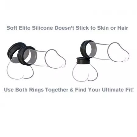 FANTASY C-RINGZ - BAGUES EN SILICONE MAX / LARGE