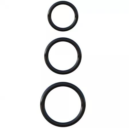 FANTASY C-RINGZ - SILICONE 3 ANNEAUX STAMINA SET