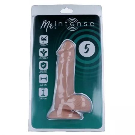 MR INTENSE - 5 PÉNIS RÉALISTE 16.5 CM -O- 3.5 CM