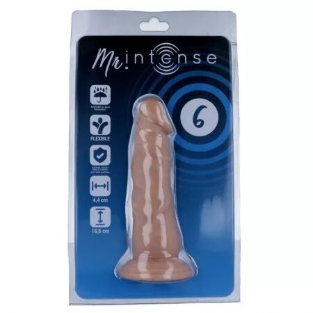 MR INTENSE - 6 PÉNIS RÉALISTE 16.6 CM -O- 4.4 CM