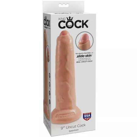 KING COCK - GODE RÉALISTE CHAIR NON COUPÉE 23 CM