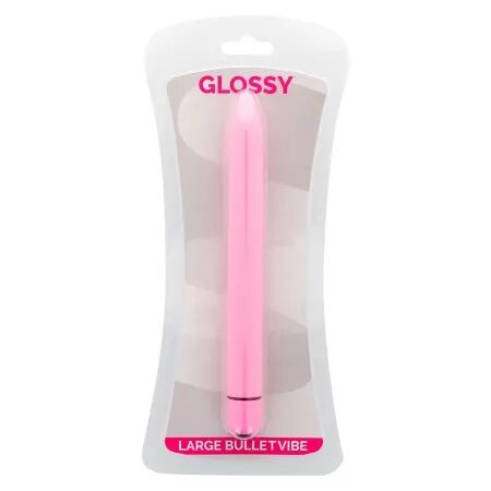 GLOSSY SLIM - VIBRATEUR ROSE