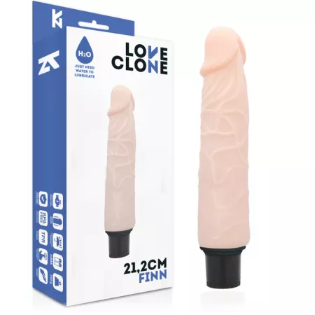 LOVECLONE - VIBRATEUR AUTOLUBRIFIANT FINN 21.2 CM -O- 3.8 CM