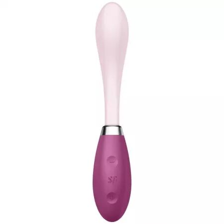 SATISFYER - VIBRATEUR MULTI G-SPOT FLEX 3 ROUGE