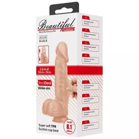 BAILE - BELLE RENCONTRE CATOBLEPAS GODE RÉALISTE FLEXIBLE 20.6 CM NATUREL