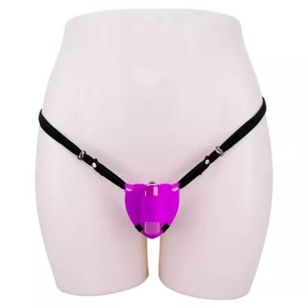 PRETTY LOVE - MASSEUR DE CLITORIS HEARTBEAT 10 MODES DE VIBRATION VIOLET